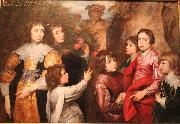 Anthony Van Dyck A Family Group Spain oil painting artist